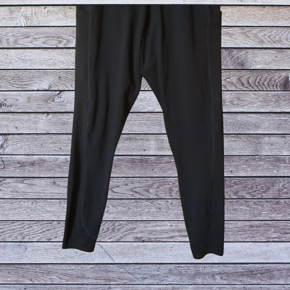 Fabletics Pure Luxe High Waisted Black Activewear  Pants Women's Small? READ